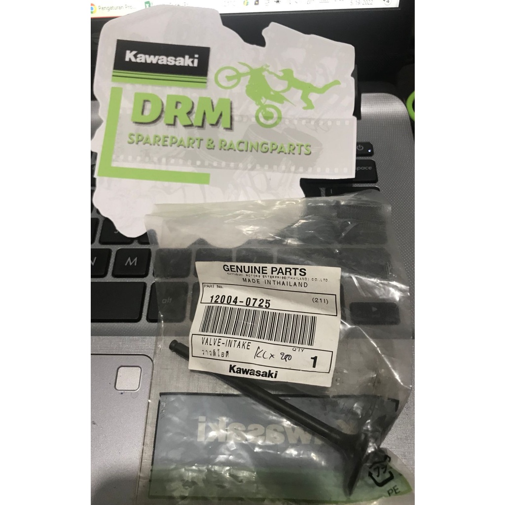 Valve INTAKE Kawasaki KLX250 Original