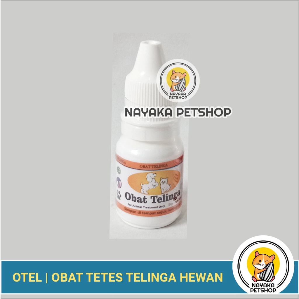 Otel Obat Tetes Telinga Kucing Anjing Hewan