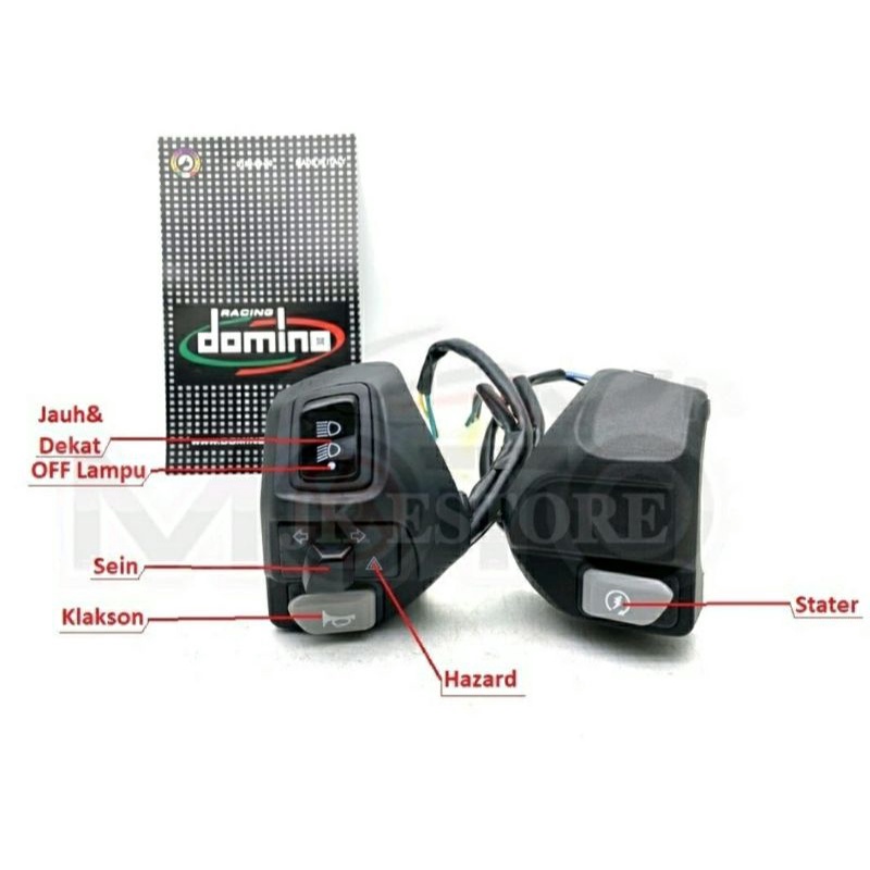 SAKLAR SET KIRI KANAN PLUS HAZARD YAMAHA AEROX MIO SOUL MIO GT MIO SOUL M3 MIO