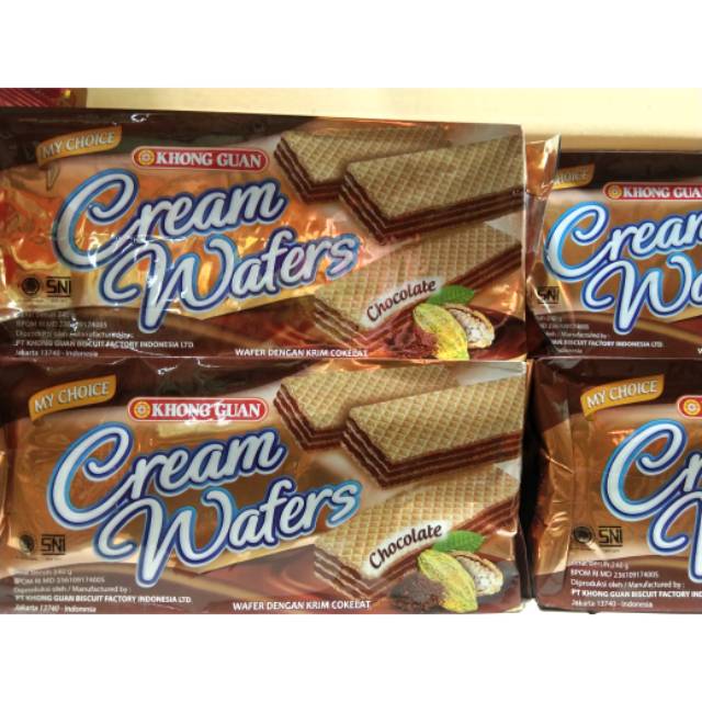 

Wafer cream khong guan x 12 pcs