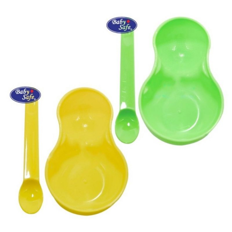 Baby Safe All in 1 Grinder Bowl With Spoon BS352/Mangkok Multifungsi Bayi Anak