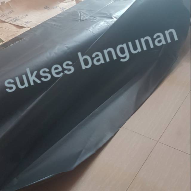 Plastik cor hitam 2 lapis