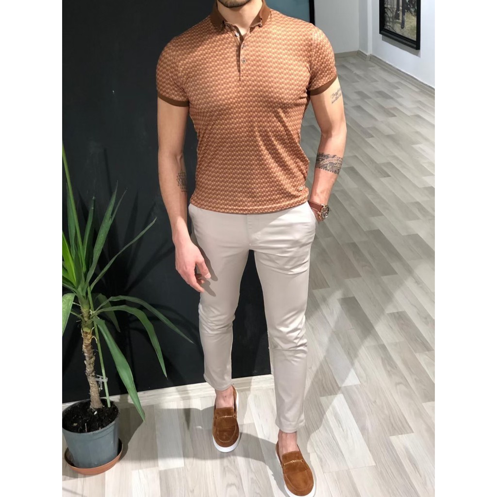 Celana Chino Panjang Cream Pria By Suapparel.co