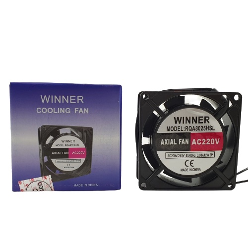 Kipas Pendingin Winner 8cm Cooling Fan AC 8 x 8 x 2.5 cm RQA8025HSL