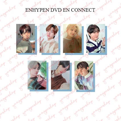[READY / SET] ENHYPEN DVD EN - CONNECT ENHY PHOTOCARD FAN MADE UNOFFICIAL BENEFIT YANGPASHOP JAY SUN