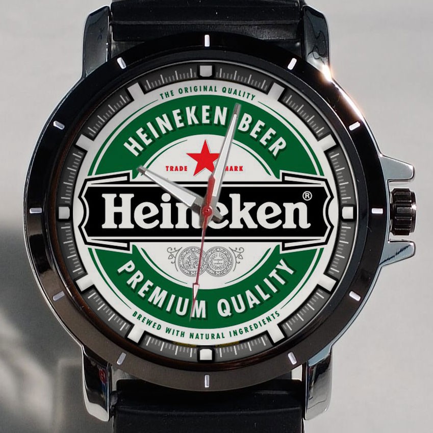Jam Tangan Pria Heineken Custom New art