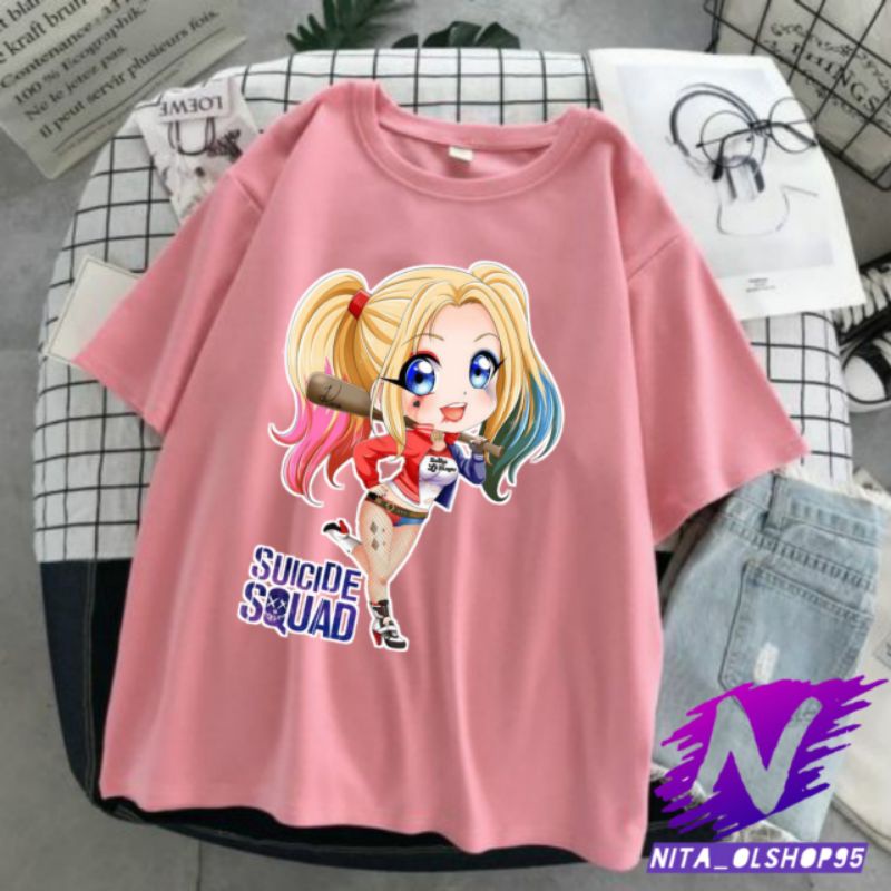 baju kaos anak Harley Quinn kaos anak suicide squad