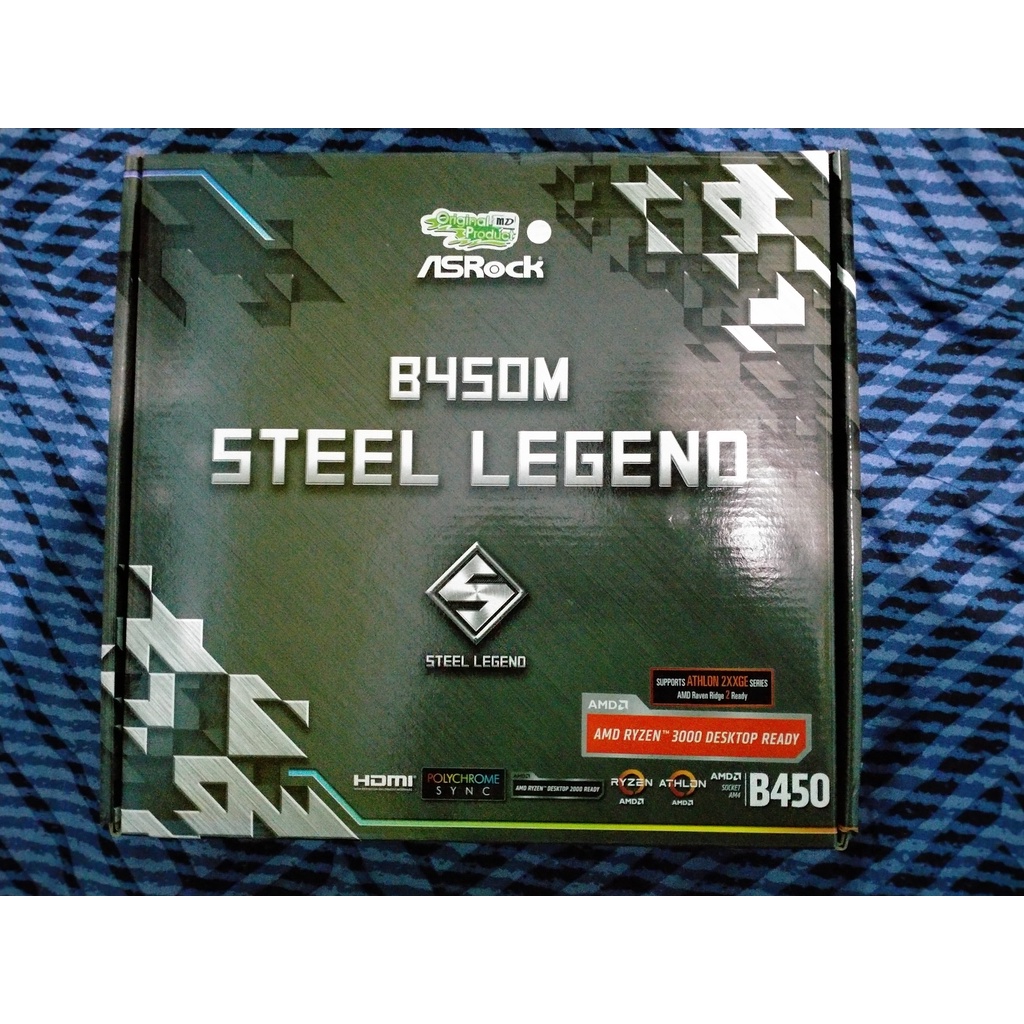 Jual Motherboard Asrock B450M Steel Legend AM4 Socket murah terbaik