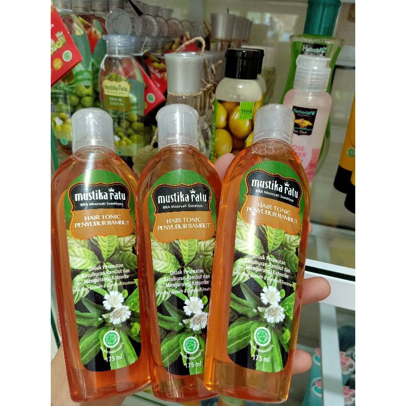mustika ratu hair tonic 175ml