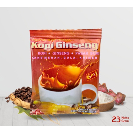 

Kopi Ginseng Tahan Lama Serbuk Minuman Gingseng Pasak Bumi Plus Penambah Stamina Pria 10 Sachet