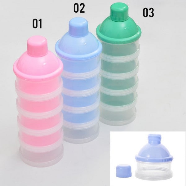 LID019 - 4 in 1 Botol Penyimpanan Bubuk Susu