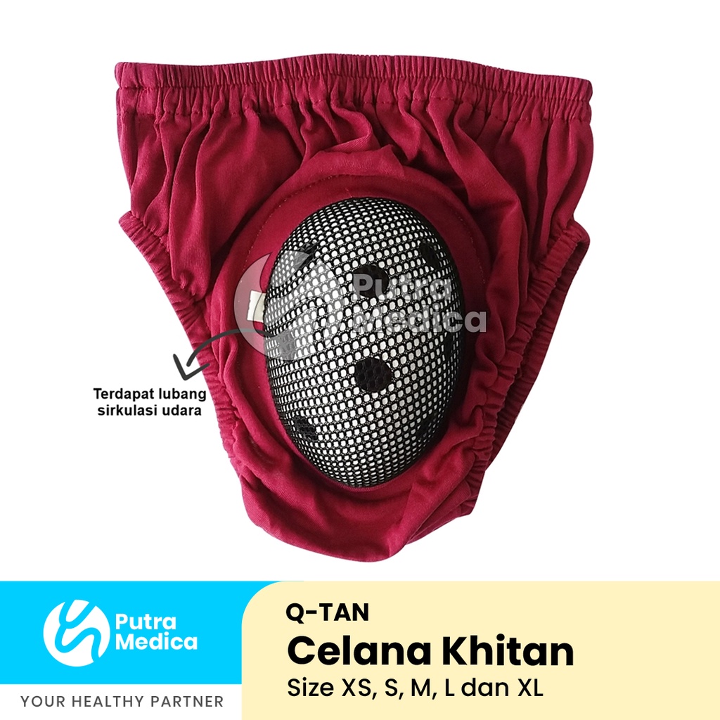 Q-tan Celana Khitan - 1 Pc [Warna Random] / Celana Qtan Sunat Kitan