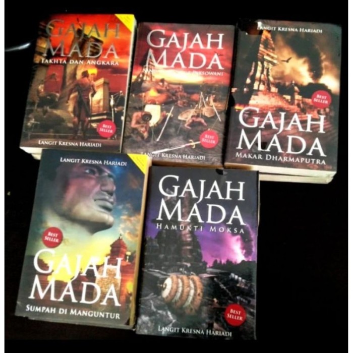 

PROMO!!! JUAL CEPAT SEPAKET 5 BUKU GAJAH MADA LANGIT KRESNA HARIADI TERMURAH