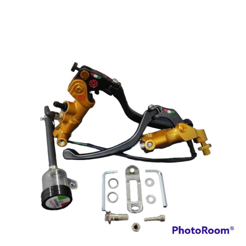 Master rem IZUMIi RCS 15 Gold Thailand satu set kiri kanan universal ninja vixion mio beat vario crf