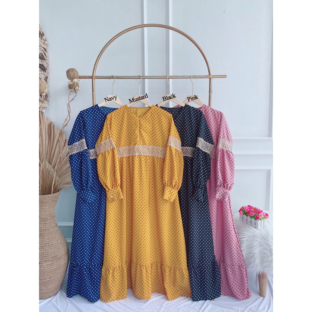 Gamis wollpeach Maxi Clauzia