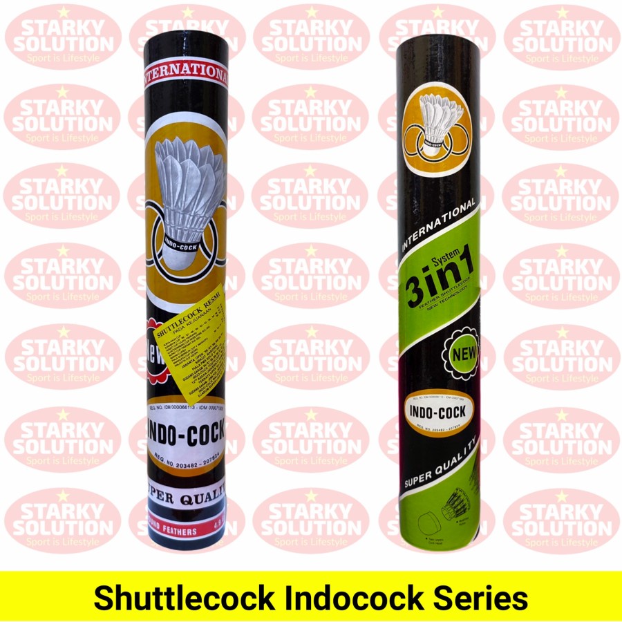Shuttlecock Badminton INDOCOCK Kock Kok Bulutangkis Original