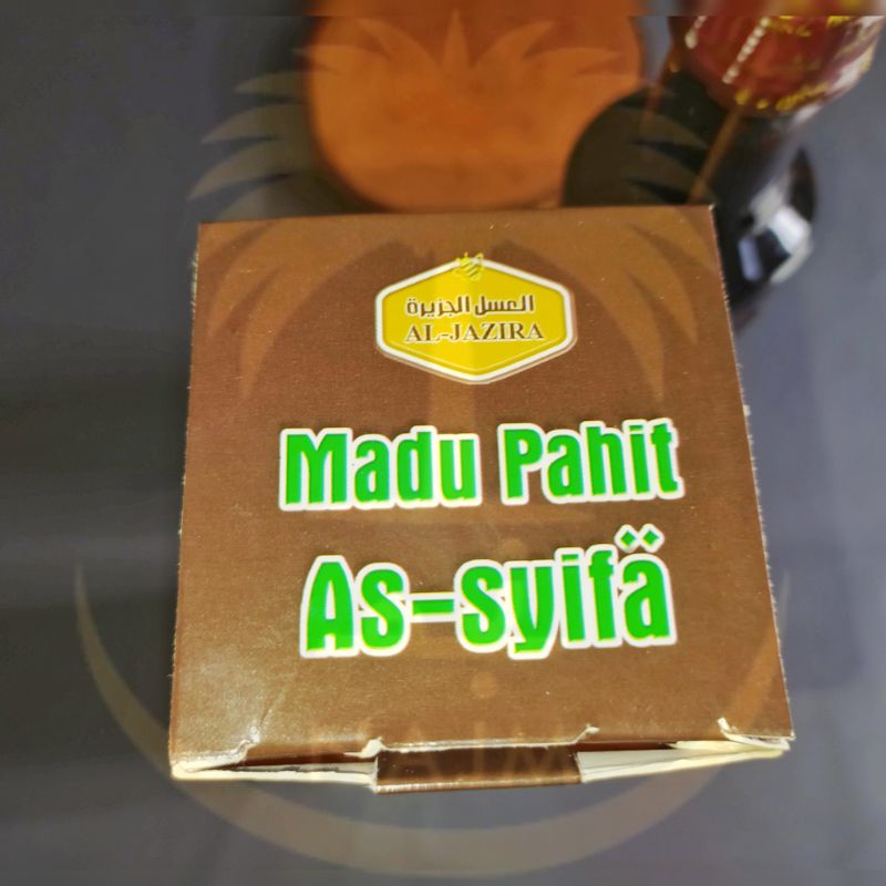 Madu Pahit Al-Jazira As-Syifa 460gr Bitter Honey Halal Biidznillah Inshaallah Herbal Halal Sunnah