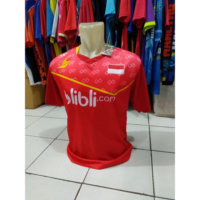 kaos bulutangkis badminton lining 66