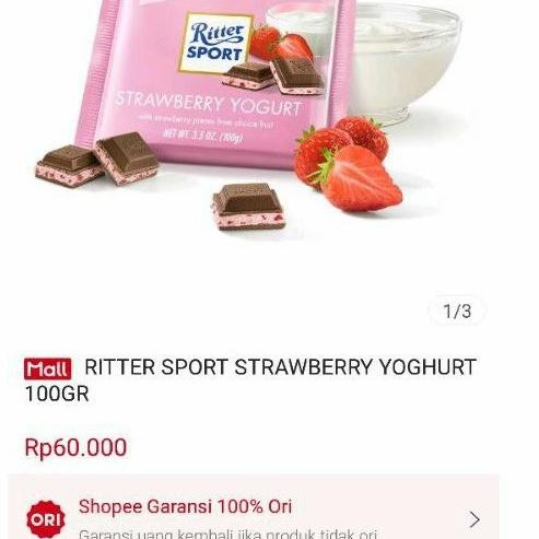 

『Perdana』 Rittersport coklat All varian 100gr