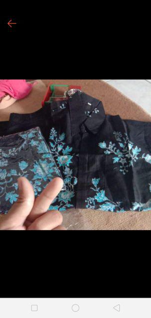 Maura Couple - Sania Ruffle Batik Couple Ori Ndoro Jowi Dnt Garansi Termurah