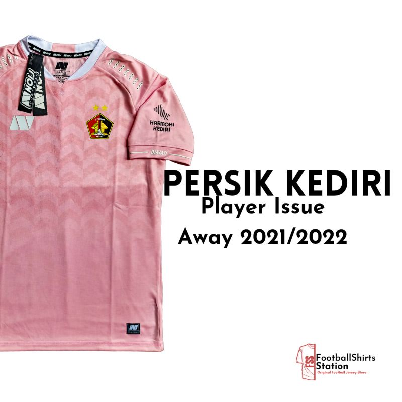 Jersey Persik Kediri Away 2021/2022 Player Issue Size L Original Noij