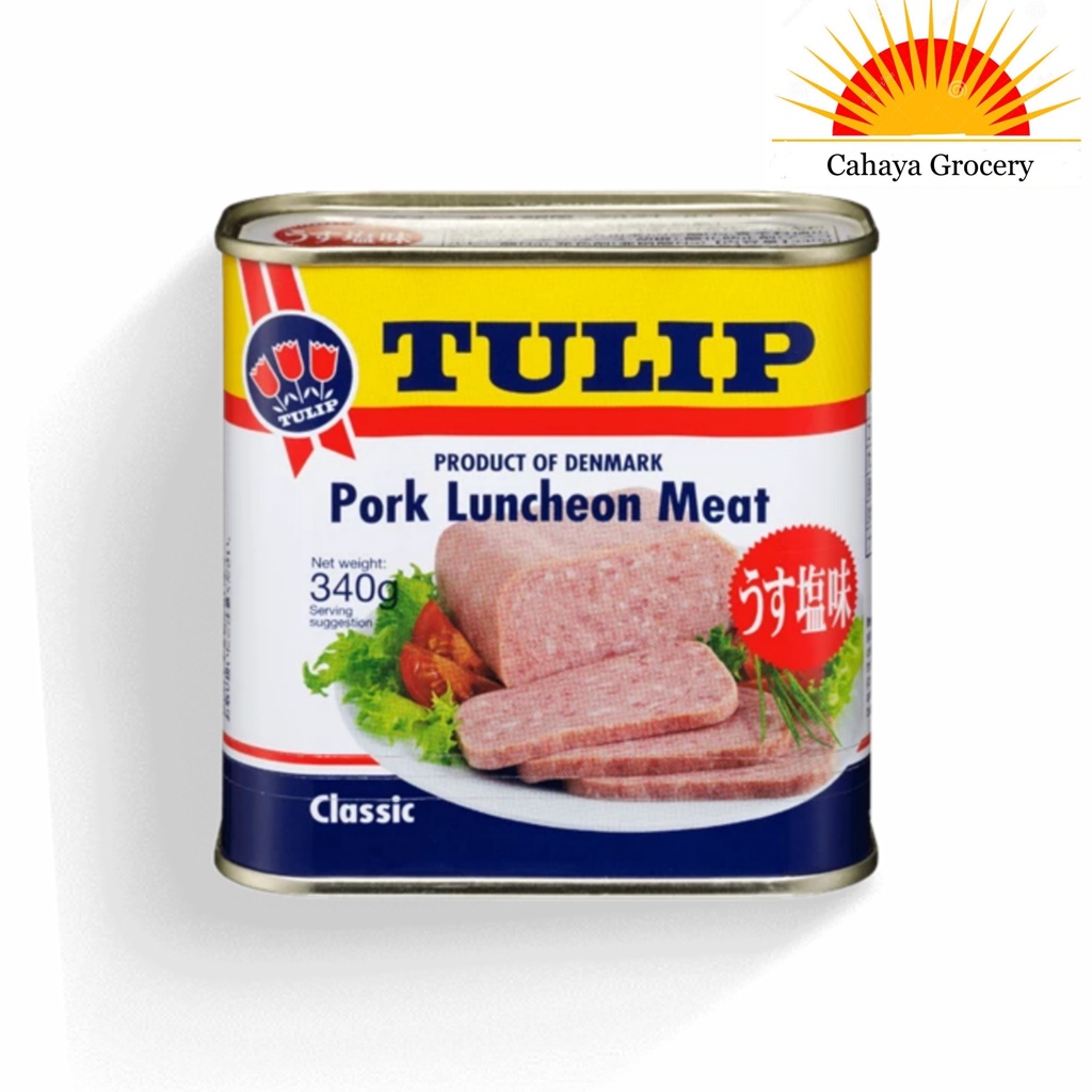 

Tulip Danish Pork Luncheon Meat (Daging Babi Matang) 340 Gr