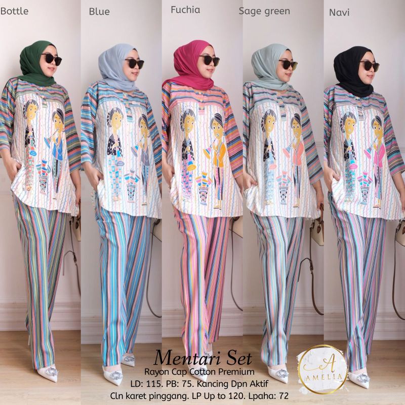 (NEW)SETELAN WANITA OOTD//KADJA COUPLE - ARLOVA COUPLE BY SHOFIYA//MENTARI By AMELIA