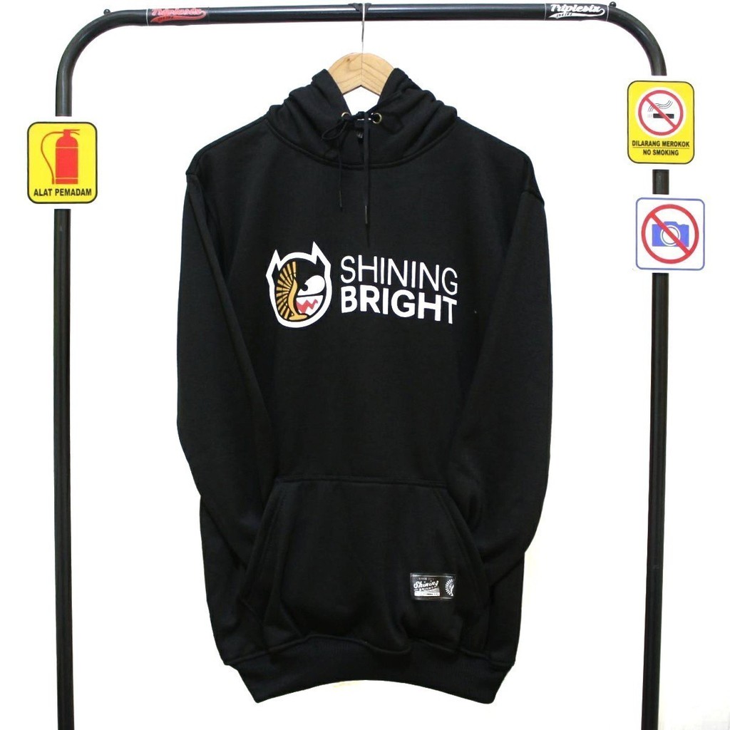 Sweater Shiningbright Hitam - Sweater Hoodie shiningbright - Jaket shiningbright 01