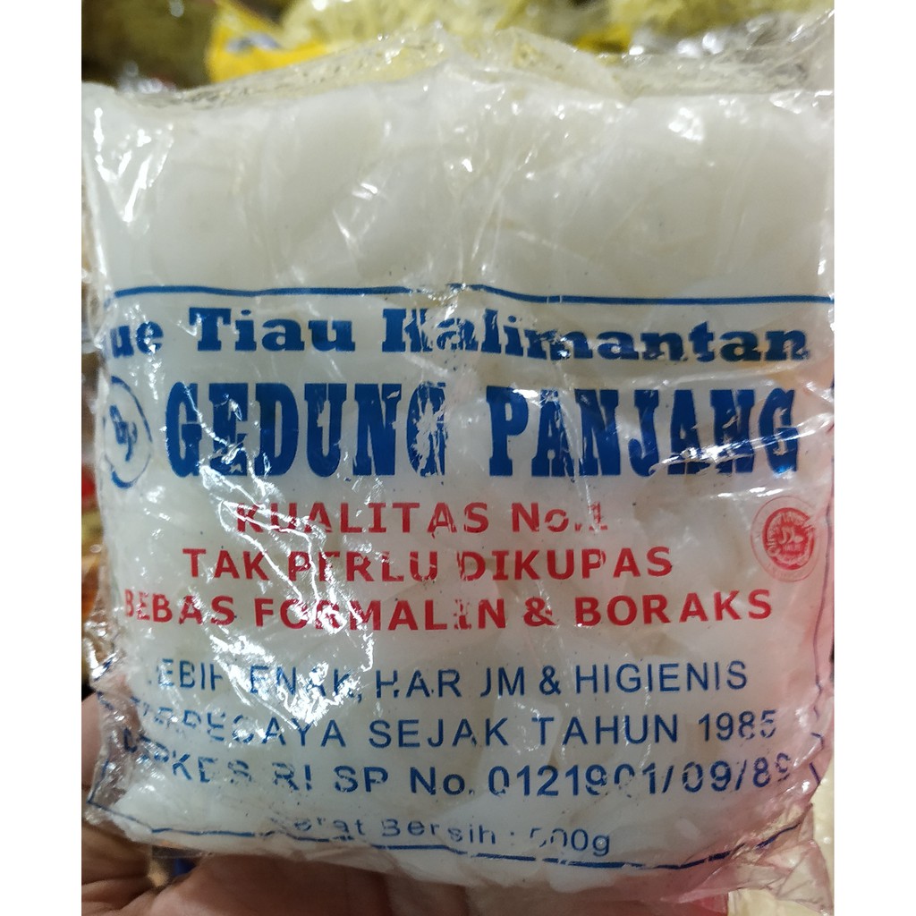 

Kwetiau / kuetaiau Kalimantan kemasan 500 gr