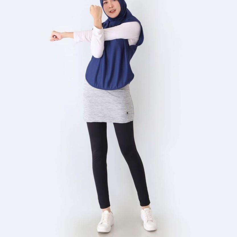◘ Rompi Vest Luaran Hijab Sport Olahraga Utk Lari Senam Sepeda Pakaian Olahraga Wanita Hijab Muslim
