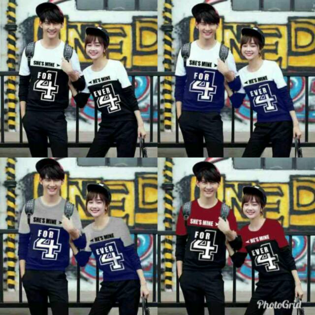 Sweater couple forever sweater forever couple sweater pasangan forever jaket forever pakaian forever