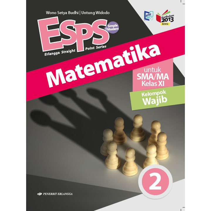 Buku Pelajaran Sma Ma Esps Matematika Wajib Kelas 2 Kurikulum 2013 New Shopee Indonesia