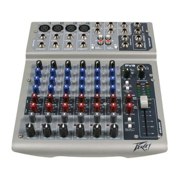 Mixer Audio Peavey PV 8 Peavey PV8 Peavey PV-8 Original