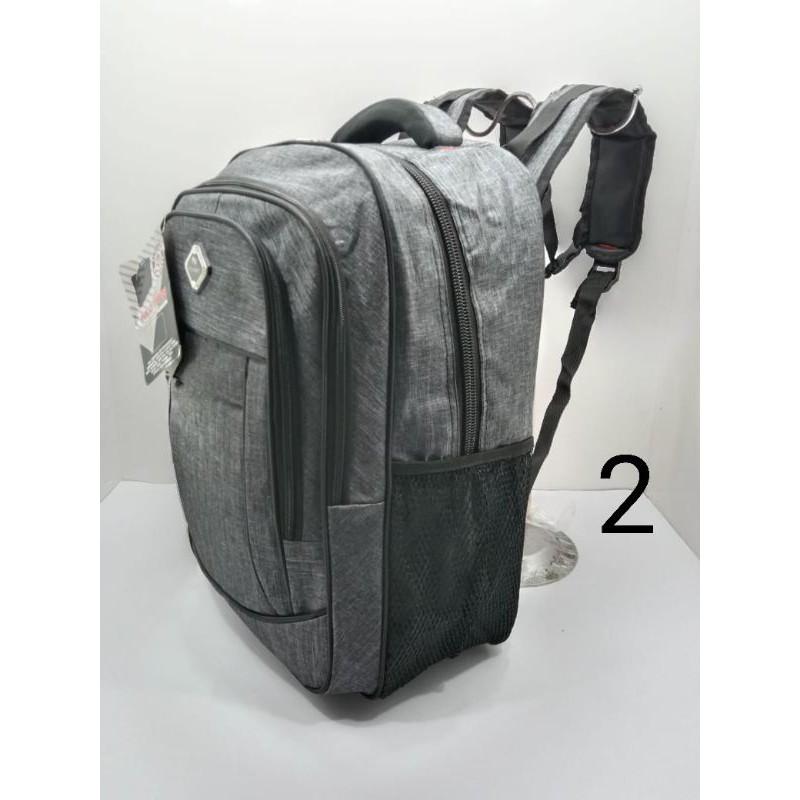 Tas Ransel Polo Net Kanvas 18inch