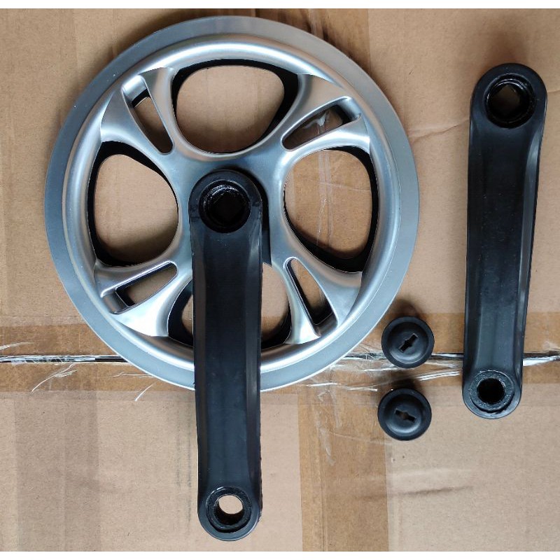 Crank Sepeda Minion setang pendek 48T,arm 15.2cm