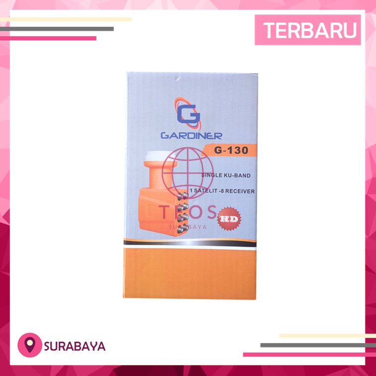 Terbaik Gardiner Octa Out LNB KU Band 1 Satelit 8 Receiver TEOS
