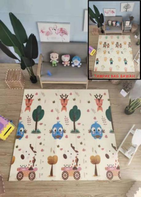 Playmat bayi 200x180 import Free bag jaminan kualitas