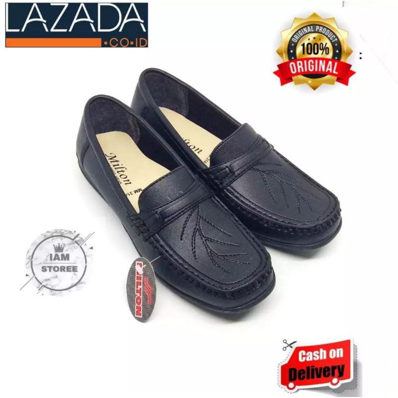 SEPATU PANTOPEL MILTON BISA DIPAKAI UTK KERJA SEKOLAH k=KANTOR DAN LAIN LAIN