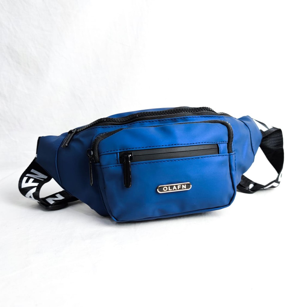 OLAFN Waistbag Unisex Bahan Parasut