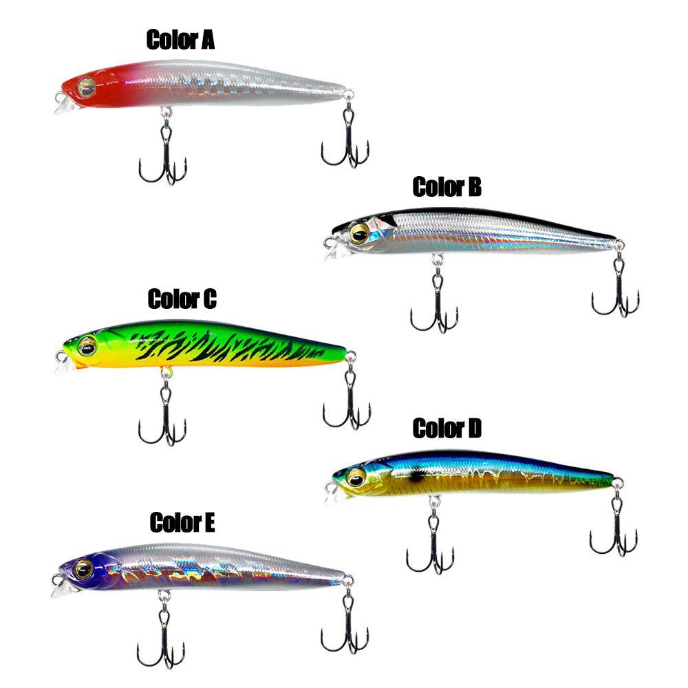 Chookyy Umpan Ikan Kecil Tenggelam Outdoor Crankbaits Tackle Minnow Lures