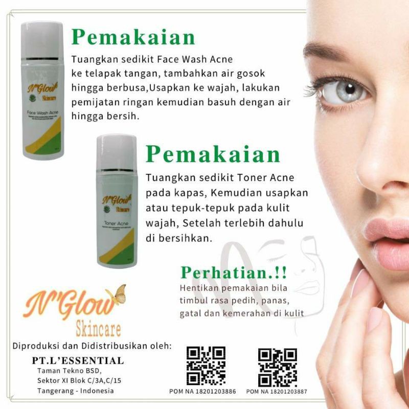 N'glow Skincare ECERAN Krim Nglow Ecer