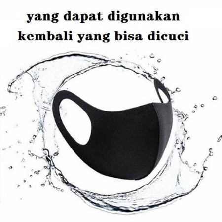 NunuLisaTan - Bayar Ditempat Masker Wajah Non Medis Anti Debu Tahan Air