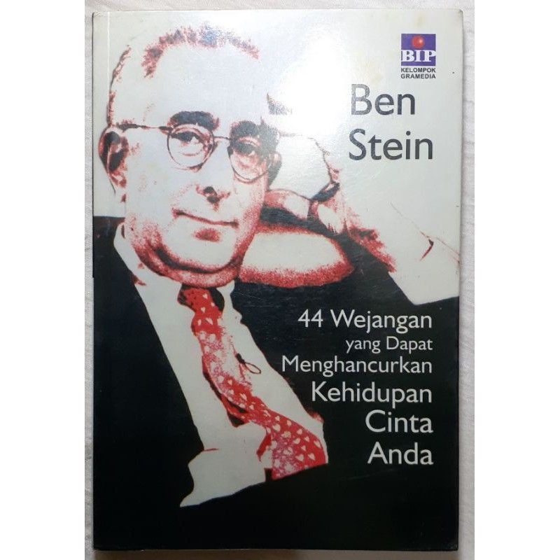 Preloved Buku Ben Stein 44 Wejangan yang dapat menghancurkan kehidupan cinta Anda