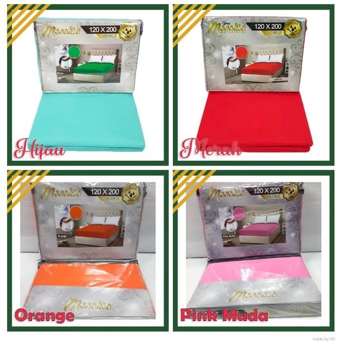 MONALISA SPREI WATERPROOF SPREI ANTI AIR ANTI OMPOL UKURAN 120X200