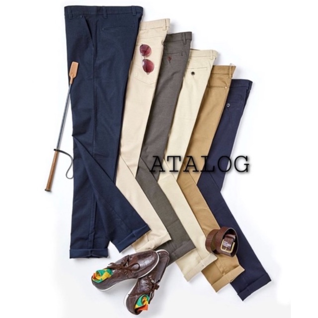 ATALOG | Celana Panjang Pria Slimfit | Celana Chino Pria | Chinos