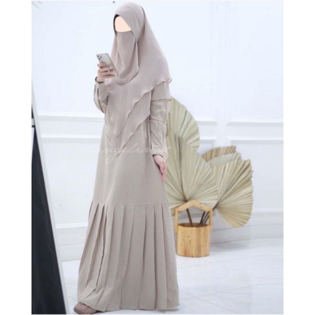 Gamis Atelier Angelina preloved, office look