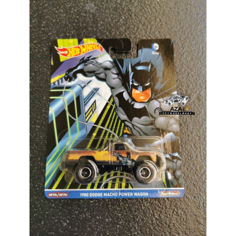 Hot Wheels 1980 Dodge Macho Power Wagon Pop Culture batman superman