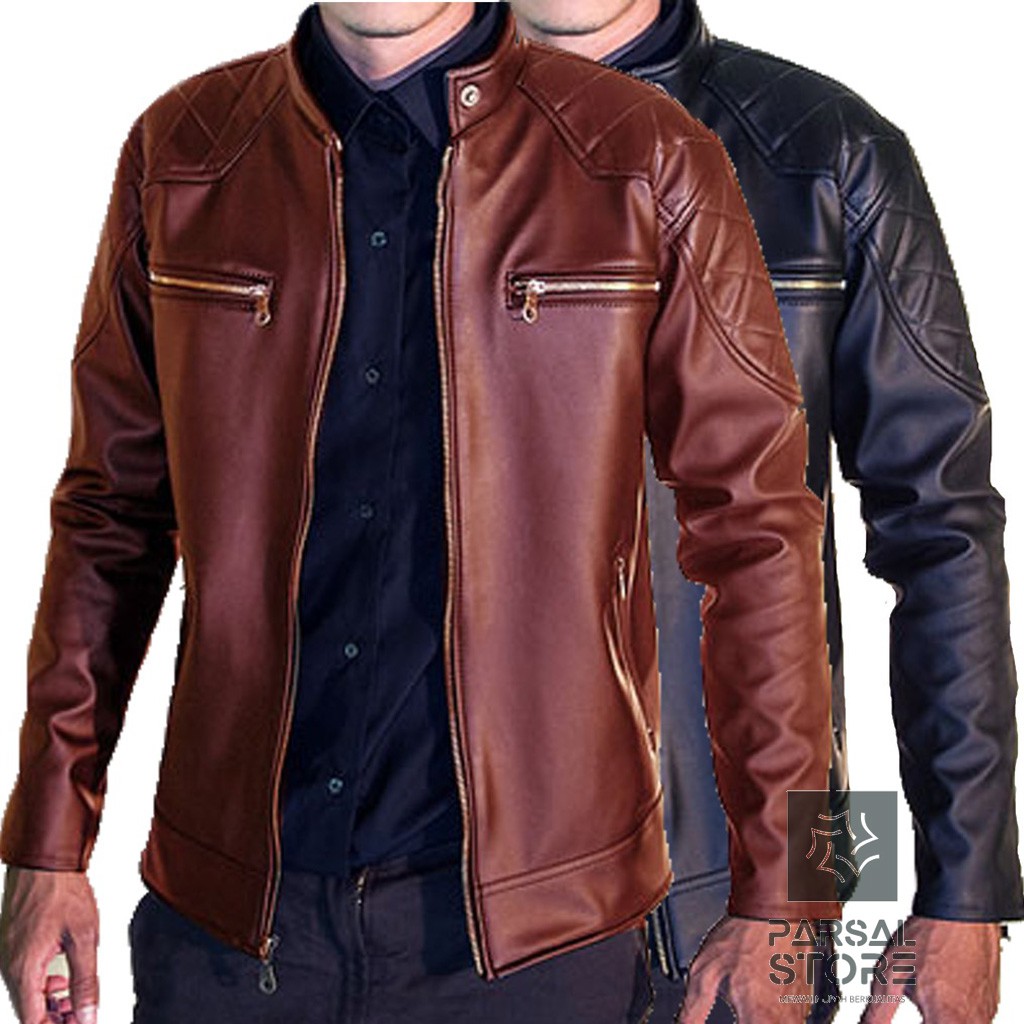 430 Model Jaket Kulit Eropa HD Terbaru