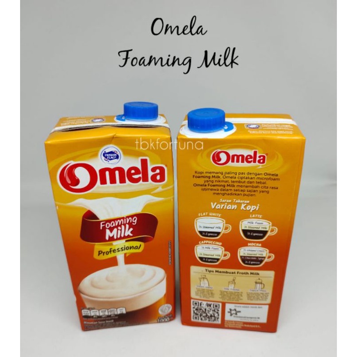 Omela Foaming Milk 1Liter