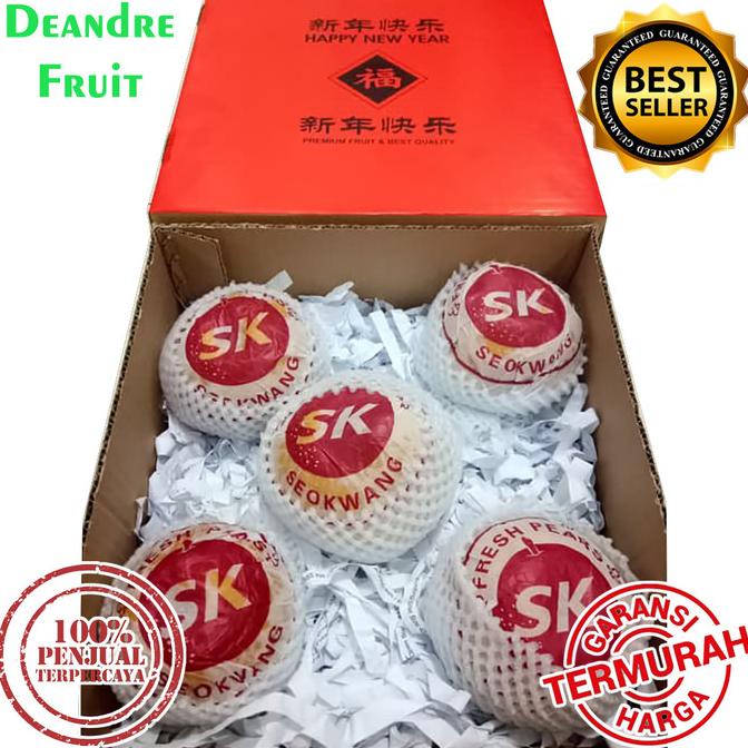 

BISA BAYAR DITEMPAT Buah Gift Imlek Sinchia Singo Korea Jumbo 4kg TERMURAH Parcel Buah PROMO Kode